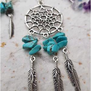 Gemstone Dream catcher jewellery
