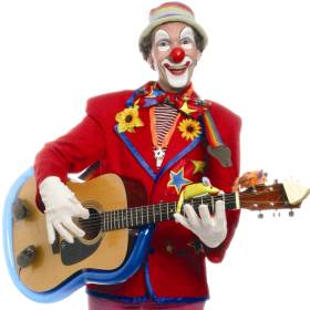 Charlie the Clown + guitar