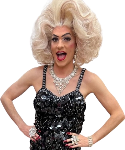 Miss Dot Com Drag Queen Portsmouth Hampshire UK