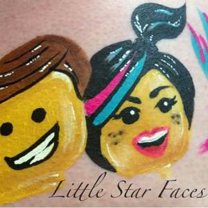 Lego Face Paint