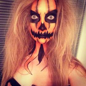 Happy Husky Face Painting