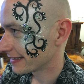 Face paint Fyl Scrolls
