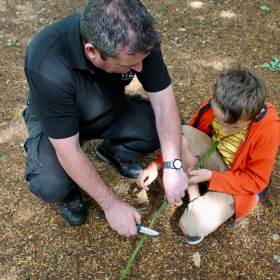 We show you how to use a knife safely