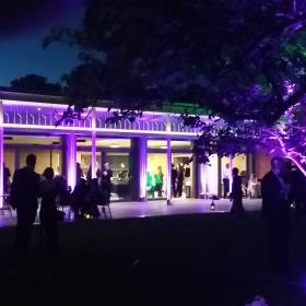 college ball lighting