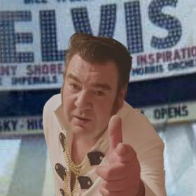 Elvis pointing