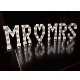 Light up your letters 