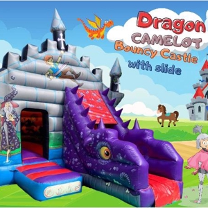 Dragon Camelot Bouncy Castle with Slide