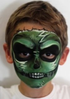 Little Zombie Monster in Menacing Greens : )