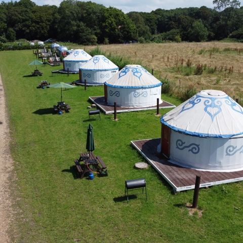 Plush Tents Yurt Village