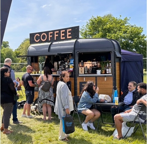 Horse box coffee