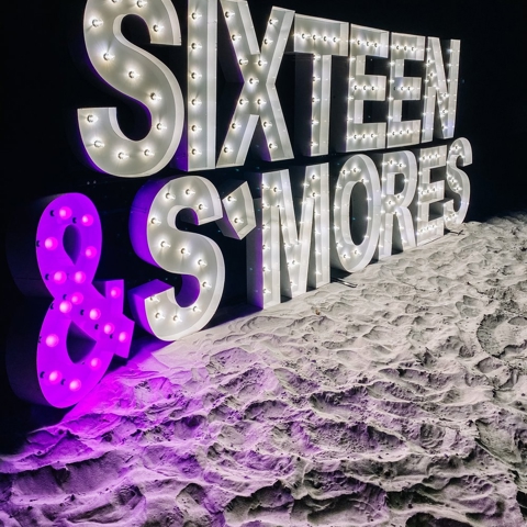 Light Up Letter Hire London