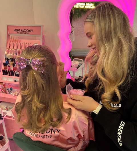 Children Pamper Party- make up and hair