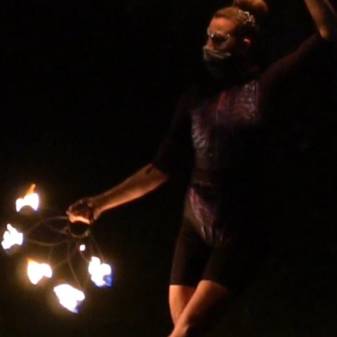 Fire Knights Circus, Fire acts or show.