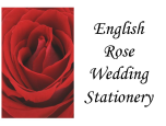 English Rose Wedding Stationery Logo