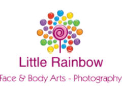 Little Rainbow Face Painting & Body Arts Logo