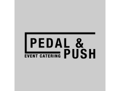 pedal and push catering Logo